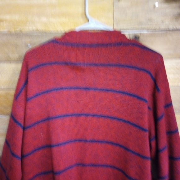 Blake by Devon Vintage Union Made Striped Open Front Cardigan Women's Medium - Picture 7 of 11